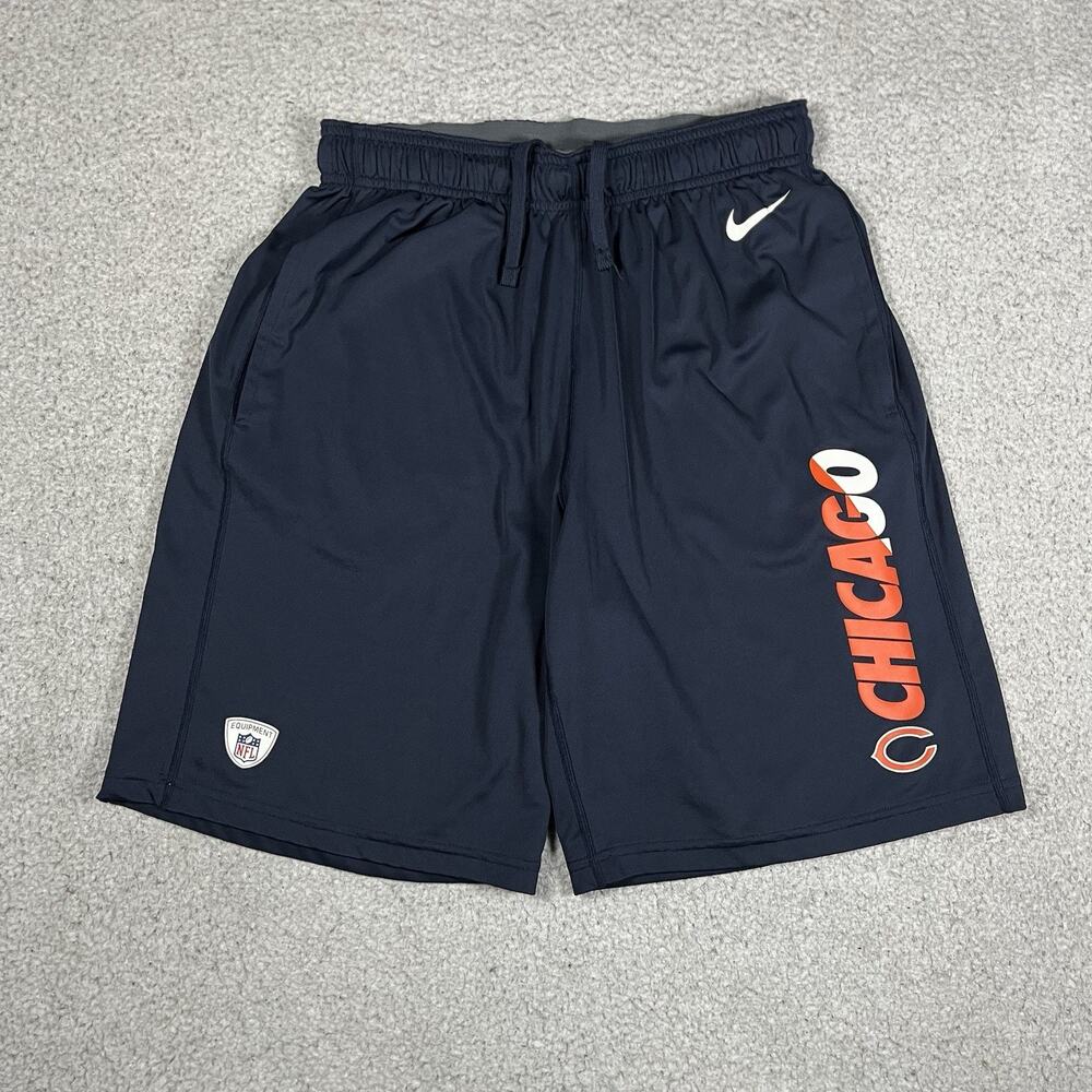 Chicago Bears Shorts Men S Nike Dri-Fit NFL Football Training Athletic Stretch